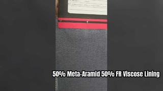 50% मेटा-अरामिड 50% एफआर विस्कोस लाइनिंग फैब्रिक