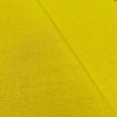 सादा बुनाई मेटा पैरा Aramid कपड़ा 150gsm पीला रंग