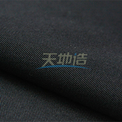 काले 280gsm मेटा Aramid फाइबर कपड़ा 93/5/2 पु कोटिंग के साथ