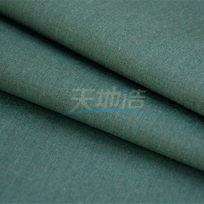 सुरक्षात्मक कपड़ों के लिए Aramid लेनजिंग विस्कोस फैब्रिक 260gsm हरा