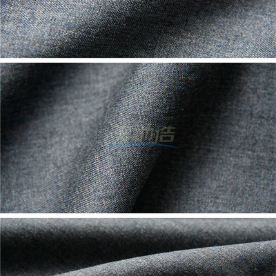 अग्निशमन सूट अस्तर 50/50 मेटा Aramid Lenzing FR विस्कोस कपड़ा 120gsm ग्रे