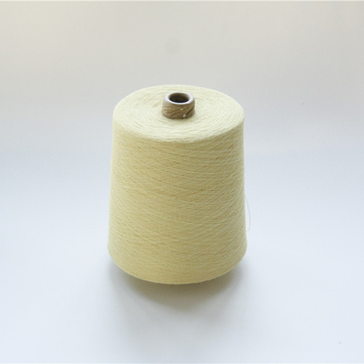 40TEX पैरा Aramid फिलामेंट यार्न कच्चा पीला कपड़ा बुनाई के लिए