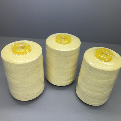 NFPA1971 पैरा Aramid सिलाई धागा कच्चा पीला पर्दा रस्सी